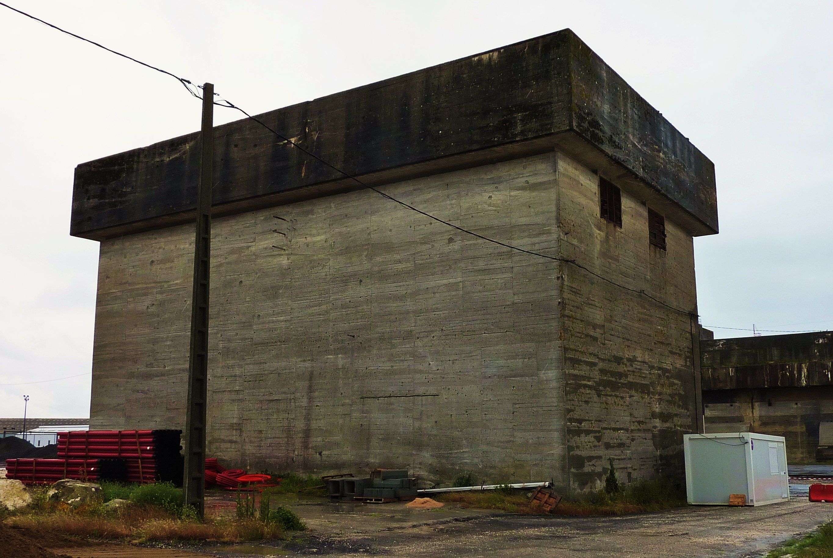 Charente Martime La Rochelle UBootBunker in La Pallice E bunker Le monde de